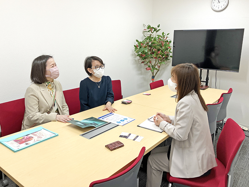 日本メナード化粧品株式会社様にご来所いただきました