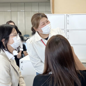あいさんハウススタッフと当事業所就労支援員