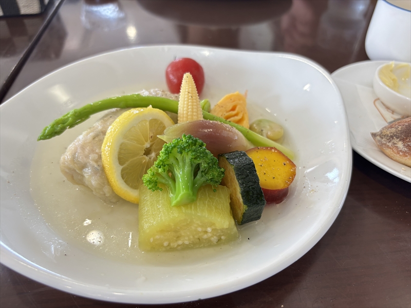 あいさんハウス　カフェでの食事