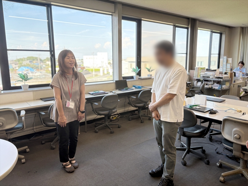【卒業生さん来訪！】就職８年目。今も変わらず地道にコツコツと！